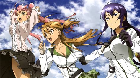 Highschool of the dead fanservice comp